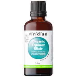 Viridian 100% Organic Equinox Elixir (Dandelion, Burdock, Artichoke, Nettle, Cleavers) 50ml