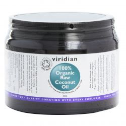 Viridian 100% Organic Raw Coconut Oil 500ml