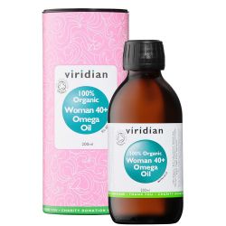 Viridian 100% Organic Woman 40+ Omega Oil 200ml