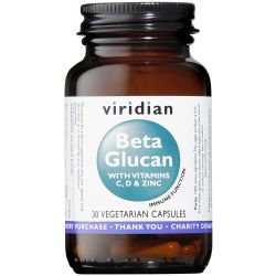 Viridian Beta Glucan Veg Caps 30