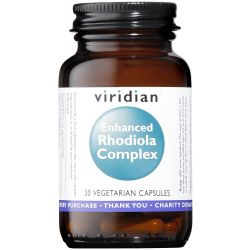 Viridian Enhanced Rhodiola Complex Veg Caps 30
