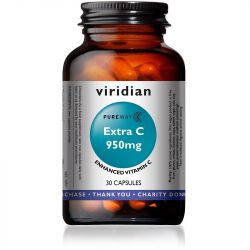 Viridian Extra C 950mg Veg Caps 30