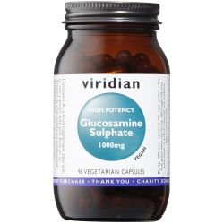 Viridian High Potency Glucosamine Sulphate 1000mg Veg Caps 90