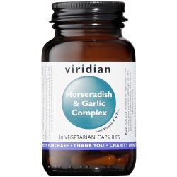 Viridian Horseradish & Garlic Complex Veg Caps 30