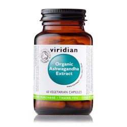 Viridian Organic Ashwagandha Extract Veg Caps 60