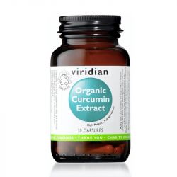 Viridian Organic Curcumin Extract Vegicaps 30