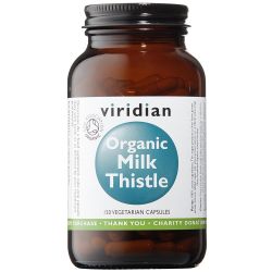 Viridian Organic Milk Thistle 400mg Veg Caps 150