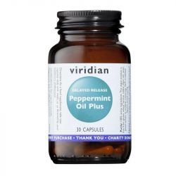 Viridian Peppermint Oil Plus Capsules 30