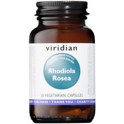 Viridian Rhodiola Rosea Root Extract Veg Caps 30