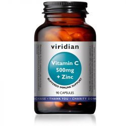 Viridian Vitamin C & Zinc Capsules 90