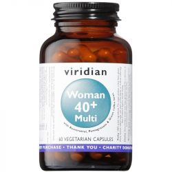 Viridian Women 40+ Multivitamin Veg Caps 60
