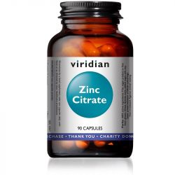 Viridian Zinc Citrate Capsules 90