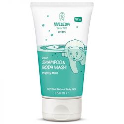 Weleda Kids 2 in1 Mighty Mint  Shampoo and Body Wash 150ml