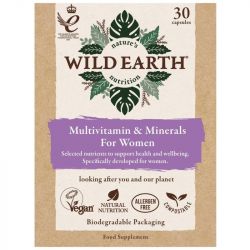 Wild Earth Multivitamin & Minerals for Women Capsules 30