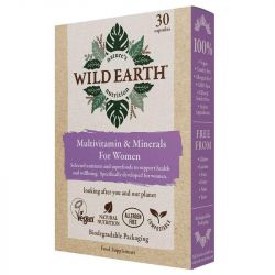 Wild Earth Multivitamin & Minerals for Women Capsules 30