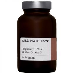 Wild Nutrition Pregnancy + New Mother Omega 3 Capsules 60