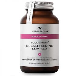 Wild Nutrition Food-Grown Breast Feeding Complex Capsules 90