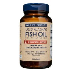 Wiley's Finest Cholesterol Support Capsules 90