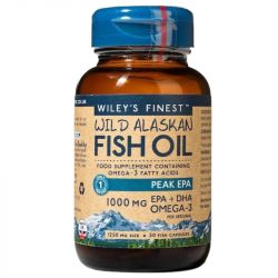 Wiley's Finest Peak EPA 1000mg EPA & DHA Caps 30