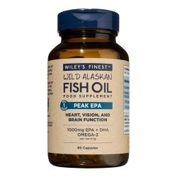 Wiley's Finest Peak EPA 1000mg EPA & DHA Caps 60