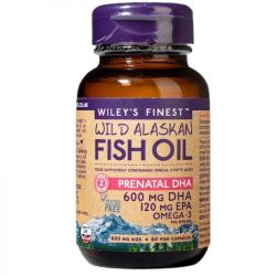 Wiley's Finest Prenatal DHA 720mg EPA & DHA Caps 60