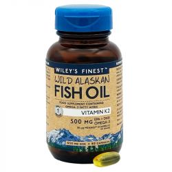  Wiley's Finest Vitamin K2 Capsules 60 