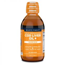 Wiley's Finest Wild Norwegian Cod Liver Oil 250ml