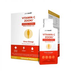 YourZooki Liposamal Vitamin C Sachets 14x15ml