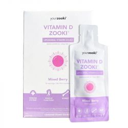 YourZooki Liposomal Vitamin D3 Sachets 14x15ml