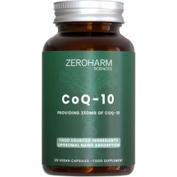 ZeroHarm Liposomal CoQ-10 250mg Capsules 120
