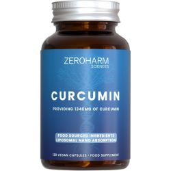 ZeroHarm Liposomal Curcumin 1340mg Capsules 120