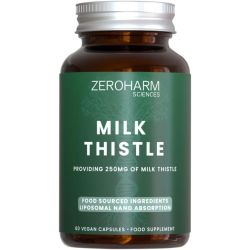 ZeroHarm Liposomal Milk Thistle 250mg Capsules 60
