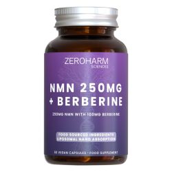 ZeroHarm Liposomal NMN 250mg + Berberine Capsules 60