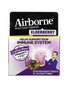 Airborne Effervescent Tablets Elderberry 20