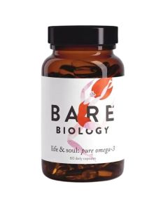 Bare Biology Life & Soul Pure Omega 3 Fish Oil Daily Caps 60
bottle
