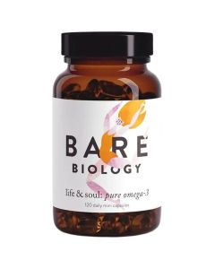 Bare Biology Life & Soul Pure Omega-3 Mini-Caps 120