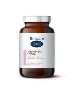 Biocare Vitamin D3 1000iu Vegicaps 60