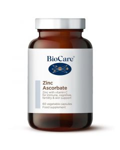 BioCare Zinc Ascorbate Vegicaps 60