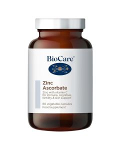 BioCare Zinc Ascorbate Capsules 60