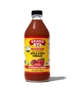 Bragg Organic Cranberry Apple Cider Vinegar with The Mother 473ml