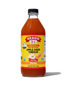 Bragg Organic Honey Apple Cider Vinegar with The Mother 473ml