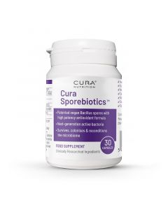Cura Nutrition Sporebiotics with Antioxidants Capsules 90