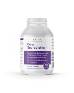Cura Nutrition Sporebiotics with Antioxidants Capsules 90