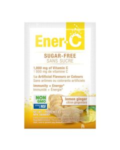 Ener-C Lemon Ginger Sugar Free Sachets 30