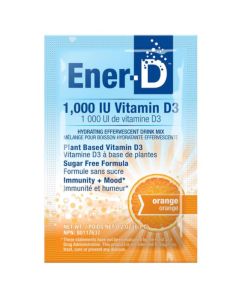 Ener-D Vit D3 1000IU Orange Sugar Free Sachets 24