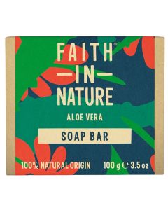 Faith in Nature Aloe Vera Pure Vegetable Soap 100g