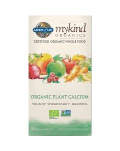 Garden Of Life Mykind Organics Organic Plant Calcium Caps 90