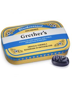 Grether's Blackcurrant Pastilles Sugar Free 60g