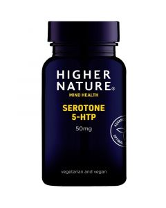 Higher Nature Serotone 5-HTP 50mg Vegetable Capsules 30