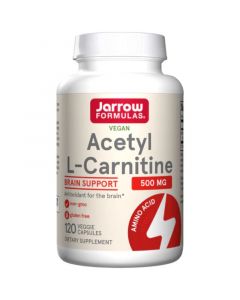 Jarrow Formulas Acetyl L-Carnitine 500mg Vegicaps 120
